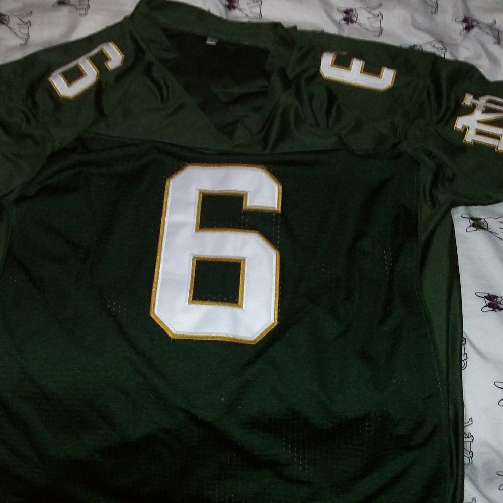 Old school notre Dame bettis jersey